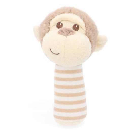 Keel Toys Keeleco Marcel Monkey Stick Rattle 14cm