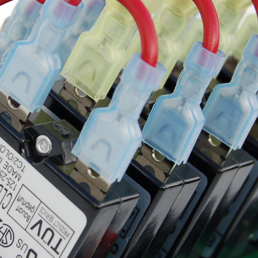 Blue Sea Systems 4374 4-Position WeatherDeck Circuit Breaker Panel