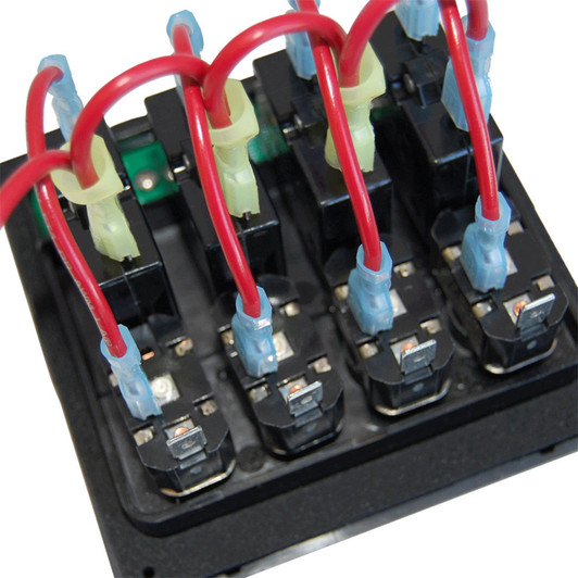 Blue Sea Systems 4374 4-Position WeatherDeck Circuit Breaker Panel