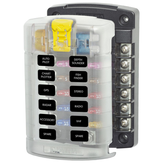 Blue Sea Systems 5029 ST Blade Fuse Block