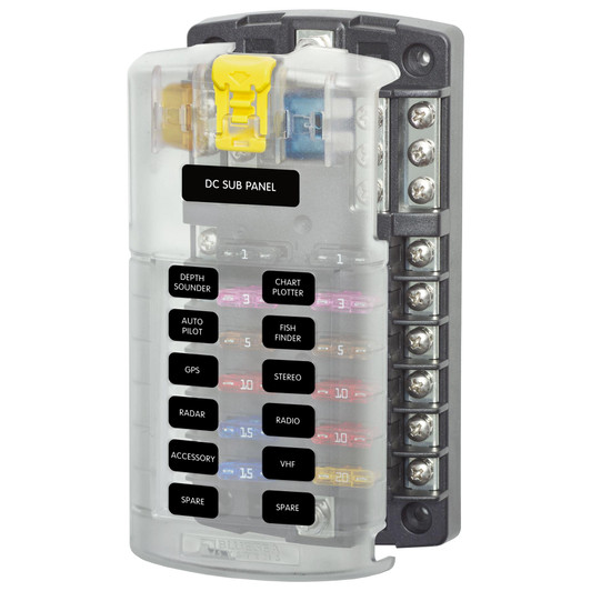 Blue Sea Systems 5026 ST Blade Fuse Block