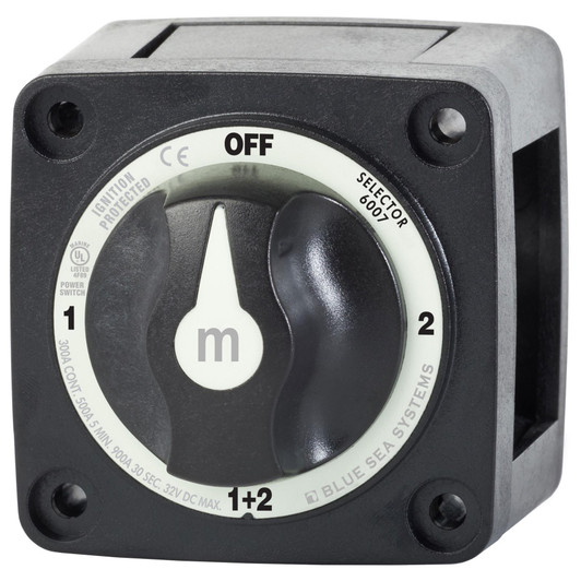 Blue Sea Systems M-Series Mini Selector Battery Switch