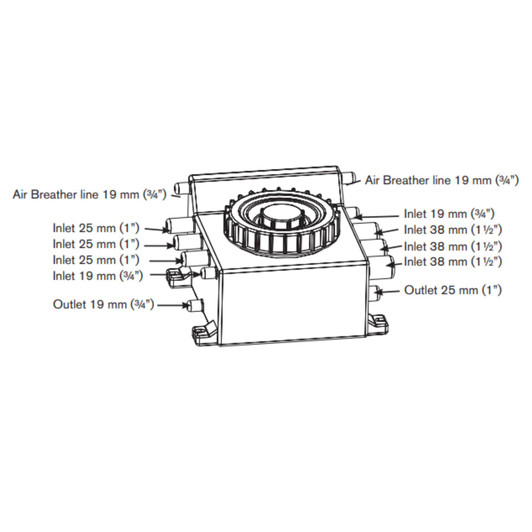 Johnson Ultima Water Tank W Switch