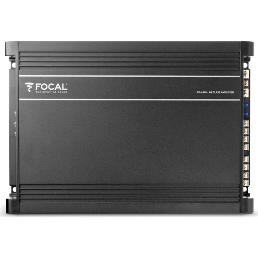 Focal AP4340 4/3/2 Channel A/B Class Bridgeable Car Speaker Amplifier