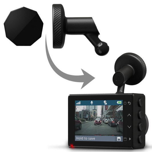 Garmin Low-Profile Magnetic Mount Windscreen for Dash Cam 45 46 47 55 56 65W 66W