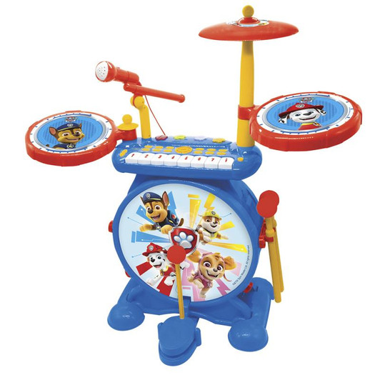 Paw Patrol Electronic Luminous Drums Set with Seat