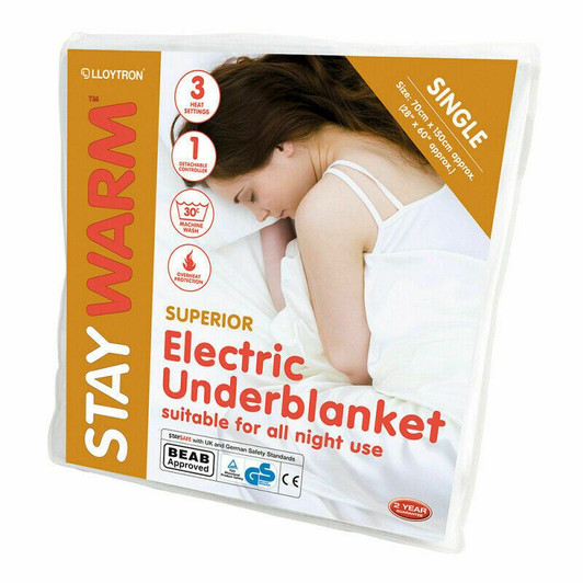 Lloytron F901 Fleece Superior Electric Underblanket - Single