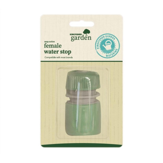 Kingfisher Snap Action Female Water Stop (605SNCP)