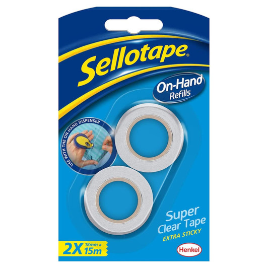 Sellotape On-Hand Refill 18mm x15m