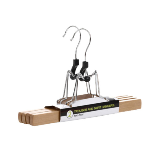 Orwell Trouser Skirt Clamp Hanger 2 pk