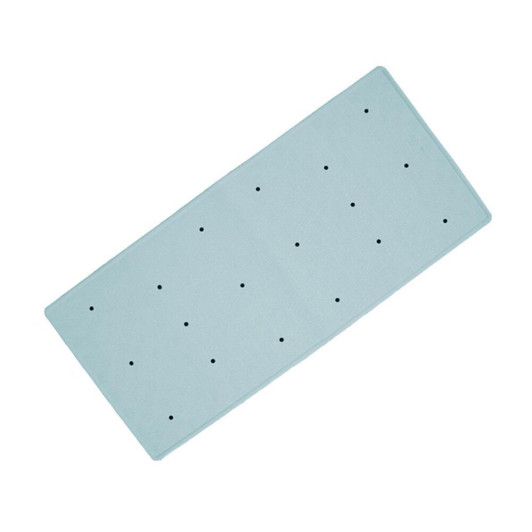 Rubber Shower Mat Blue 53x53cm