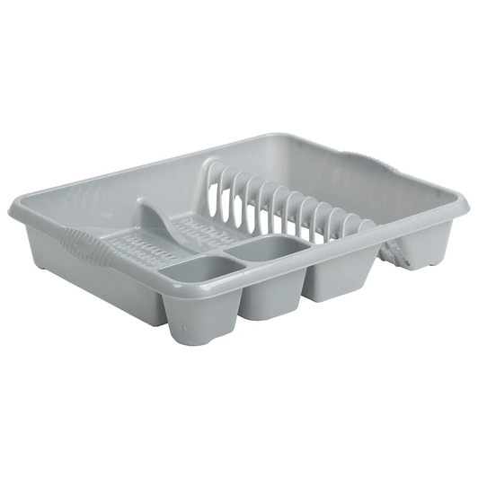 Casa Large Dish Drainer Silver