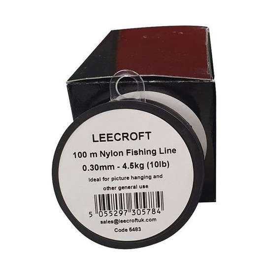Leecroft 0.3mm x 100m Fishing Line 4.5kg (10lb)