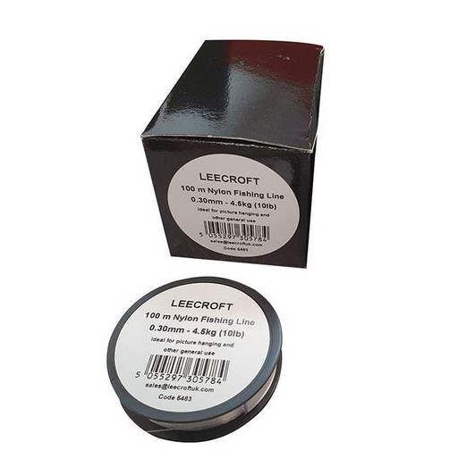 Leecroft 0.3mm x 100m Fishing Line 4.5kg (10lb)