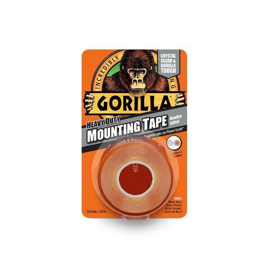 Gorilla Heavy Duty Mounting Tape 25mm x 1.5m