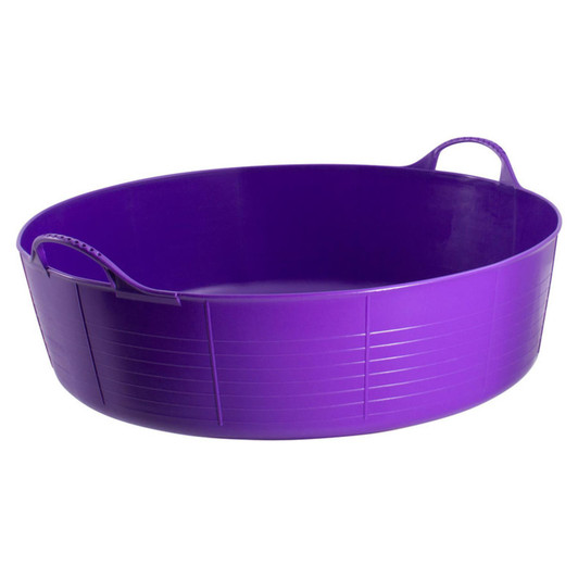 Red Gorilla Tubtrug Large Shallow 35L Purple