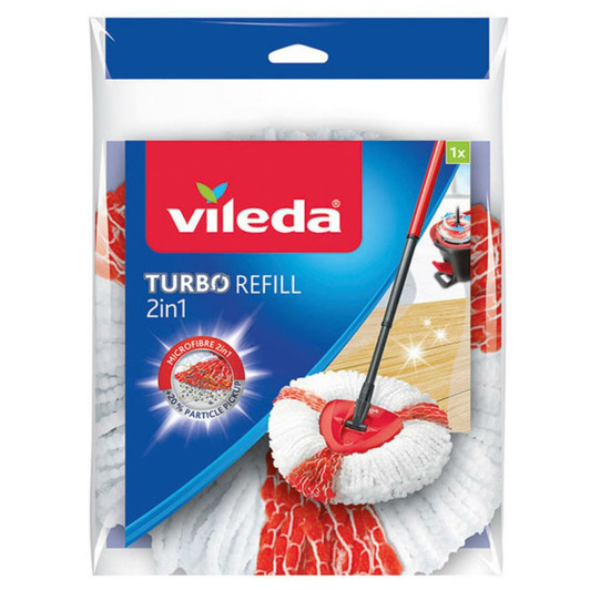 Vileda Easy Wring & Clean Turbo 2in1 Spin Mop Refill