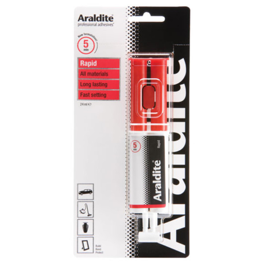 Araldite Rapid Syringe 24ml 400007