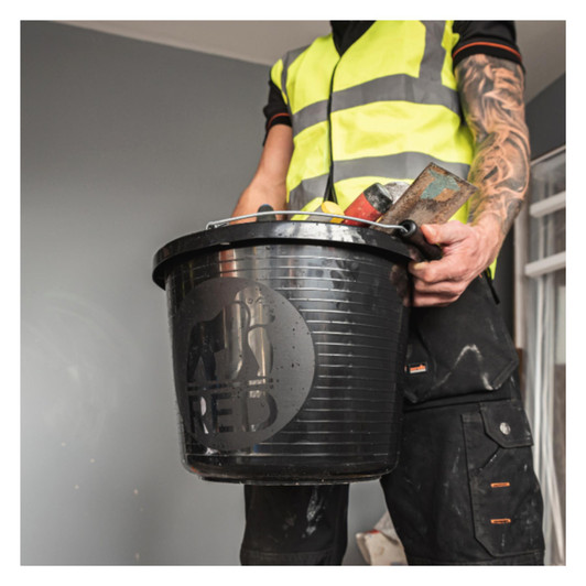 Red Gorilla 15L Premium Bucket Black