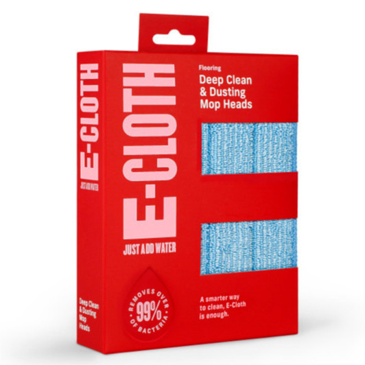 E-Cloth Replacement Mop Heads 2pk