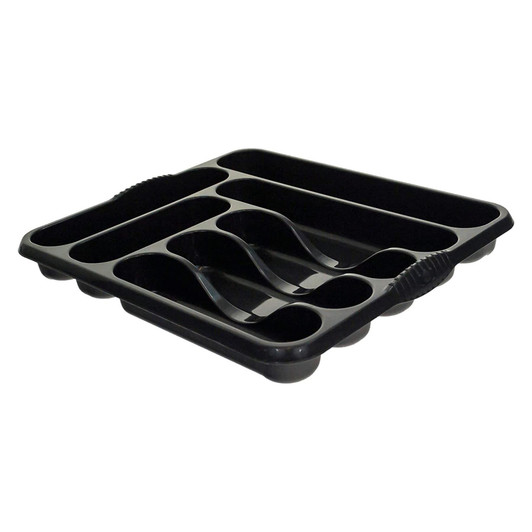 Casa Large Cutlery Tray Midnight Black