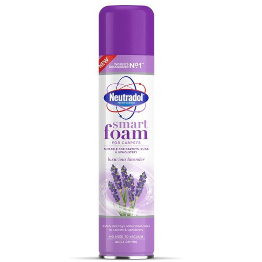Neutradol Carpet & Upholstery Smart Foam Luxurious Lavender 300ml