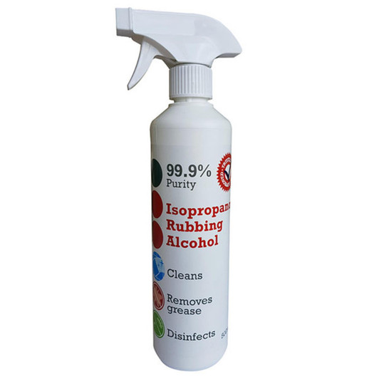 Wilsons Isopropanol Rubbing Alcohol Trigger Spray Bottle - 500ml