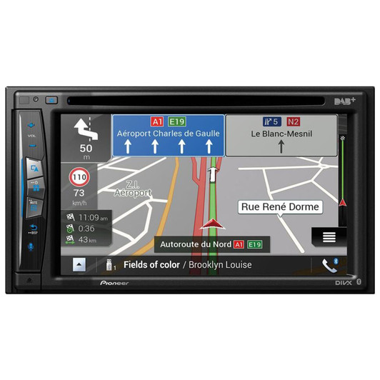 Pioneer Stereo Player Built-in Navigation AV System