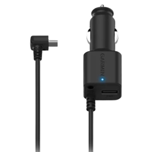 Garmin Vehicle Power Cable with Extra USB Charging Port