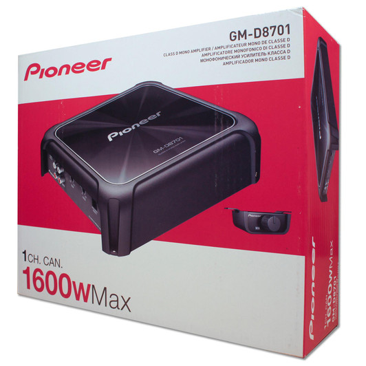 Pioneer Genuine GM D8701 Mono Class-FD Car Amplifier