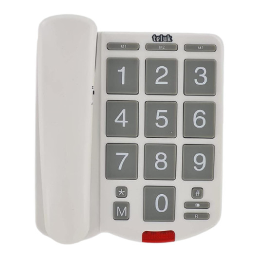 Tel UK 18044 Desk Phone - White