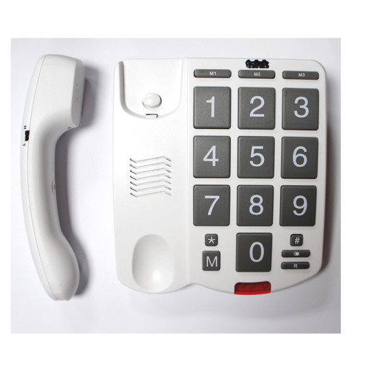 Tel UK 18044 Desk Phone - White