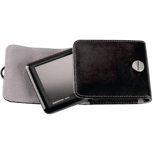Garmin nuvi GPS Sat Nav Leather Carrying Case - Black