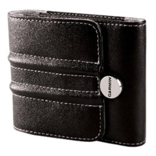 Garmin nuvi GPS Sat Nav Leather Carrying Case - Black