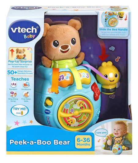 Vtech Peek-a-Boo Bear new