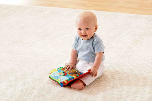 VTech Baby Nursery Rhymes Book | Light Up, Interactive, Musical Baby Book with Sounds & Phrases | Suitable for Babies from 6 Months+