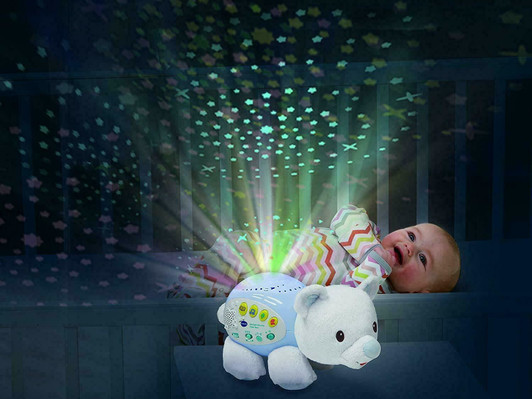 VTech 506903 Little Friendlies Starlight Sounds Bear, Soothing Baby Nighlight, Musical Toy with Sounds and Songs, Soft Cuddly Toy for Babies Aged 1 Month to 4 Years, 5.0 cm*11.0 cm*11.0 cm