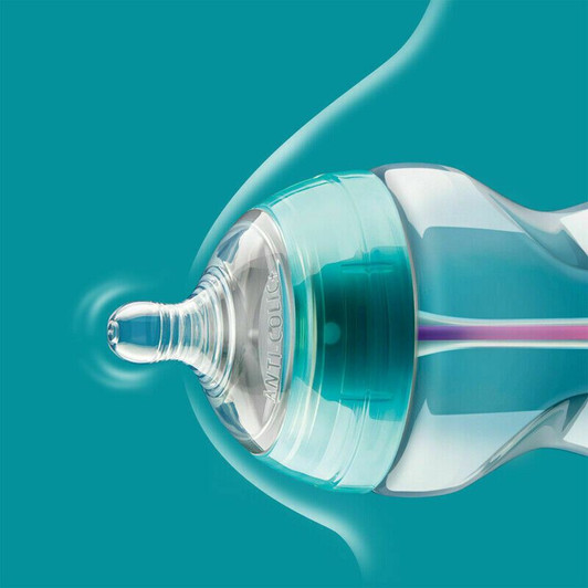 Tommee Tippee Advanced Anti-Colic Baby Feeding Bottle 150ml¦Heat Sensing¦3 Pack