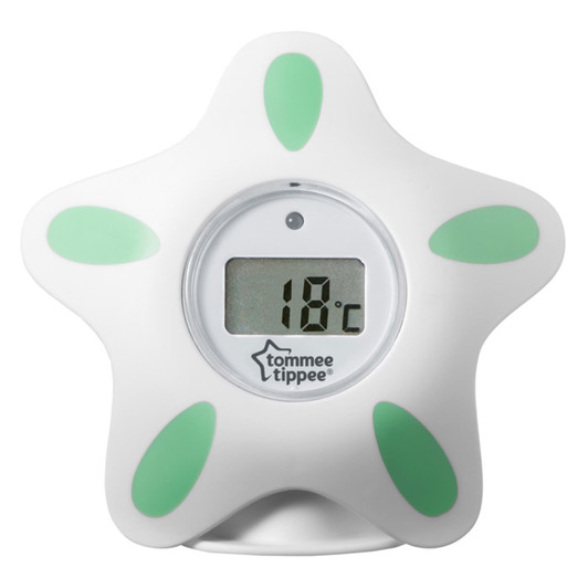 Tommee Tippee Closer to Nature Bath and Room Thermometer, White