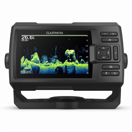 Garmin STRIKER Vivid 5cv & GT20TM Transducer│5'' Marine GPS Fish Finder│IPX7