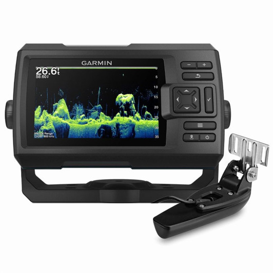 Garmin STRIKER Vivid 5cv & GT20TM Transducer│5'' Marine GPS Fish Finder│IPX7