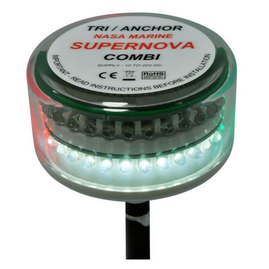 NASA Marine SuperNova Combi & Tri Colour-Anchor LED Navigation Light│SUPER-COMBI