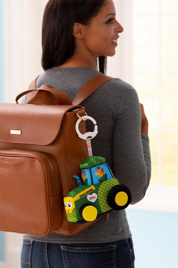 Lamaze John Deere Tractor│Fits to Strollers, Carriers & Diaper Bags│0m+