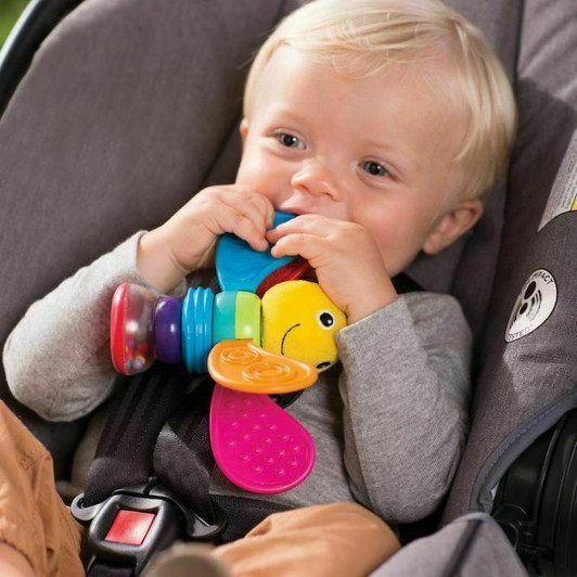 Lamaze Freddie the Firefly Baby Rattle for Newborn Babies, 0 Months+