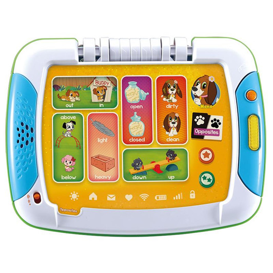 LeapFrog 2-in-1 Touch & Learn Tablet, Kids Two-Sided Tablet, Electronic Toy with Stories and Activities, Kids Tablet for Boys and Girls, Educational Play for Children Aged 2 Years +