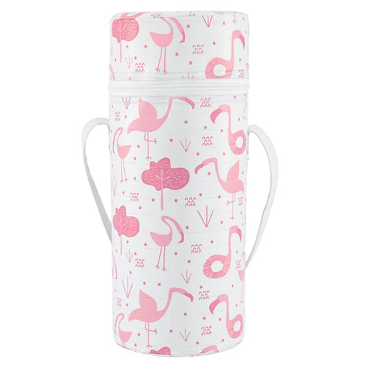 Kikka Boo Insulated Baby Bottle Carrier│for Standard & Wide-neck Bottles│Pink