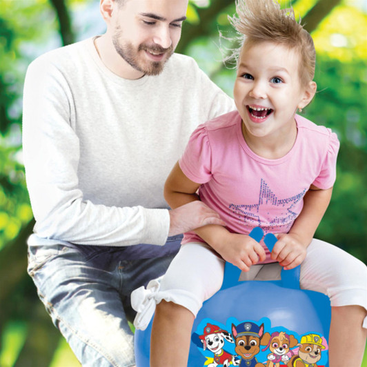 Lexibook Paw Patrol Space Hopper│with Manual Pump│Secure & Durable Plastic│Blue