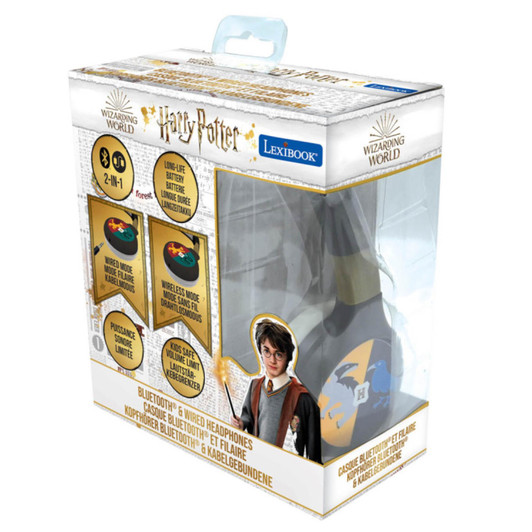 Lexibook HPBT010HP Harry Potter Bluetooth & Wired Foldable Headphones