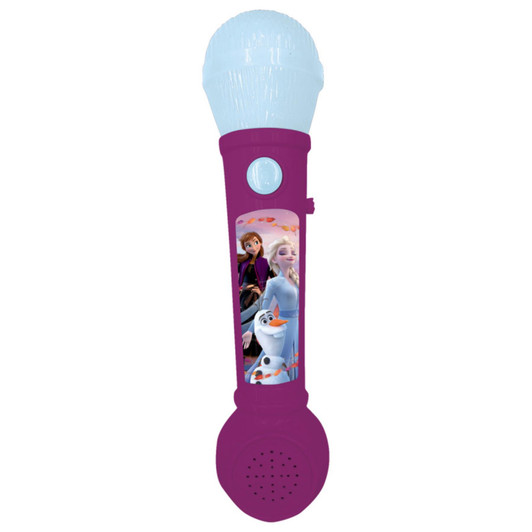 Lexibook MIC80FZ Disney Frozen Lighting Microphone with Melodies and Sound Effects