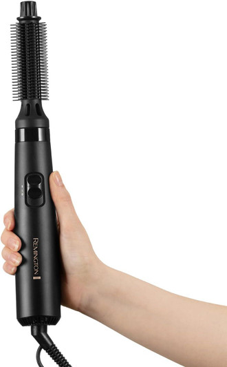 Remington Blow and Dry Caring Air Styler - Hair Dryer, Hot Brush and Hair Curler for Short Hair, 2 Attachments, 400 Watts, AS7100